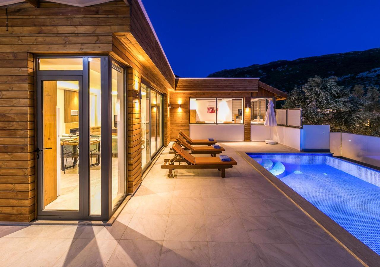 Villa Bella 2 Sleeps 4 Isolated Honeymoon Heated Pool Kaş Esterno foto