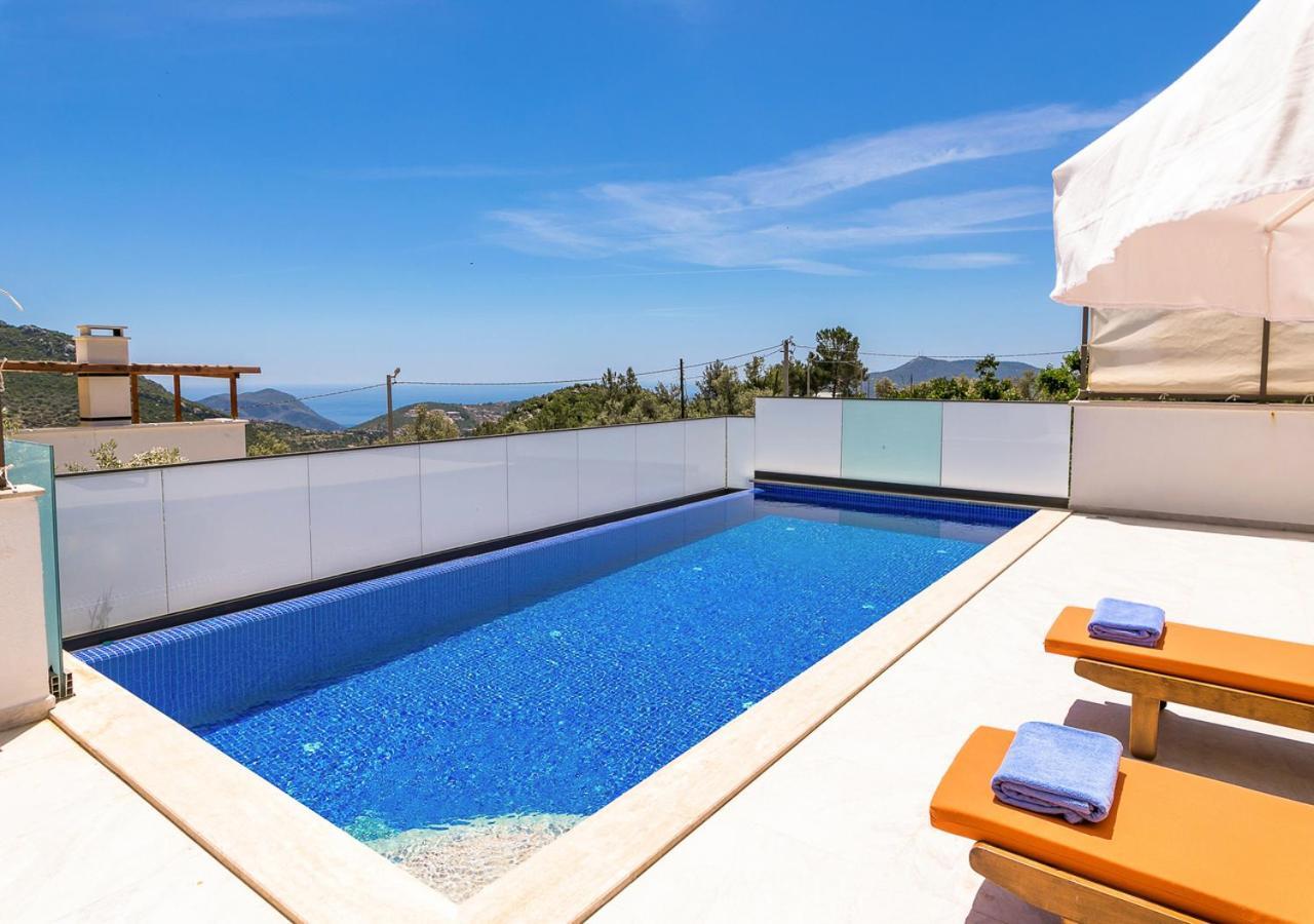 Villa Bella 2 Sleeps 4 Isolated Honeymoon Heated Pool Kaş Esterno foto