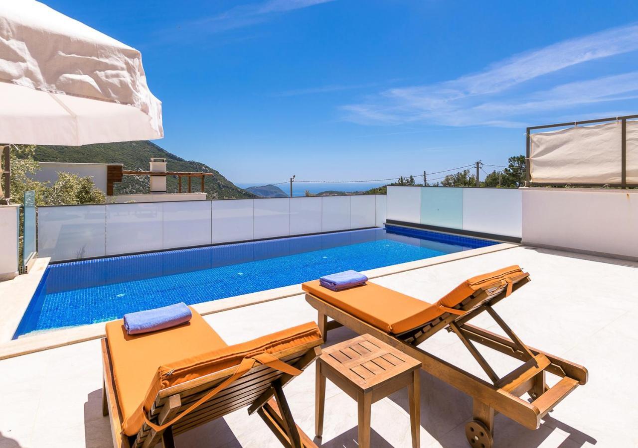 Villa Bella 2 Sleeps 4 Isolated Honeymoon Heated Pool Kaş Esterno foto
