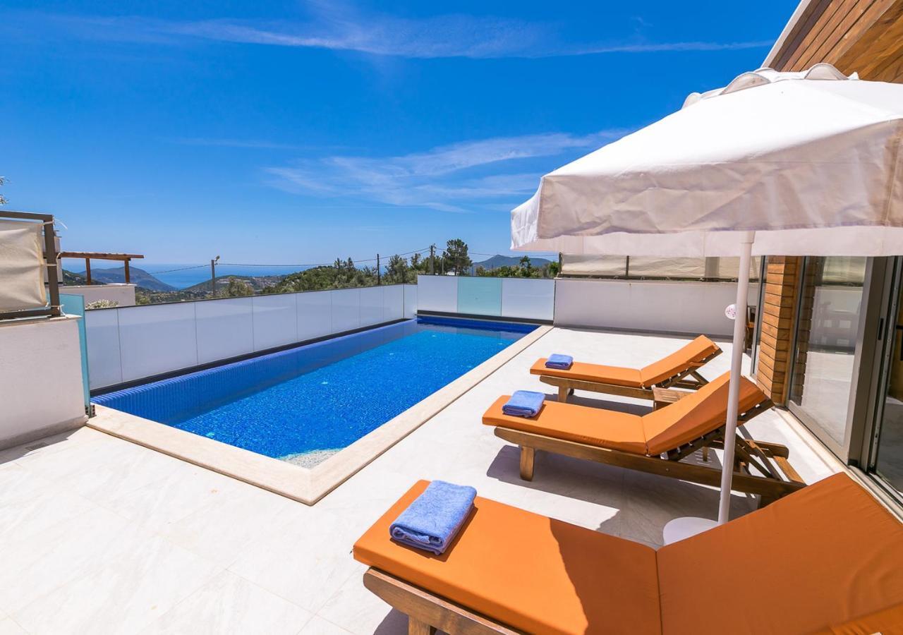Villa Bella 2 Sleeps 4 Isolated Honeymoon Heated Pool Kaş Esterno foto