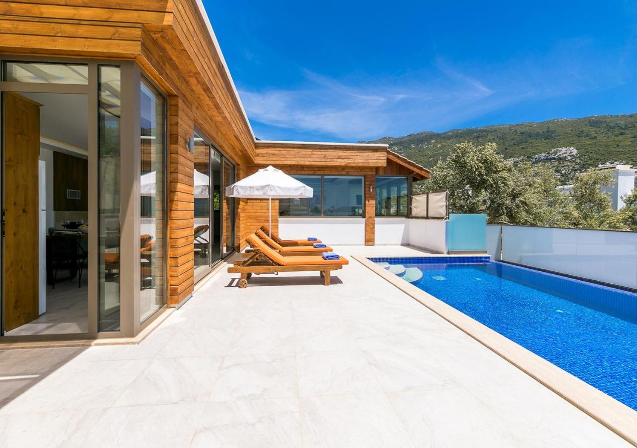 Villa Bella 2 Sleeps 4 Isolated Honeymoon Heated Pool Kaş Esterno foto