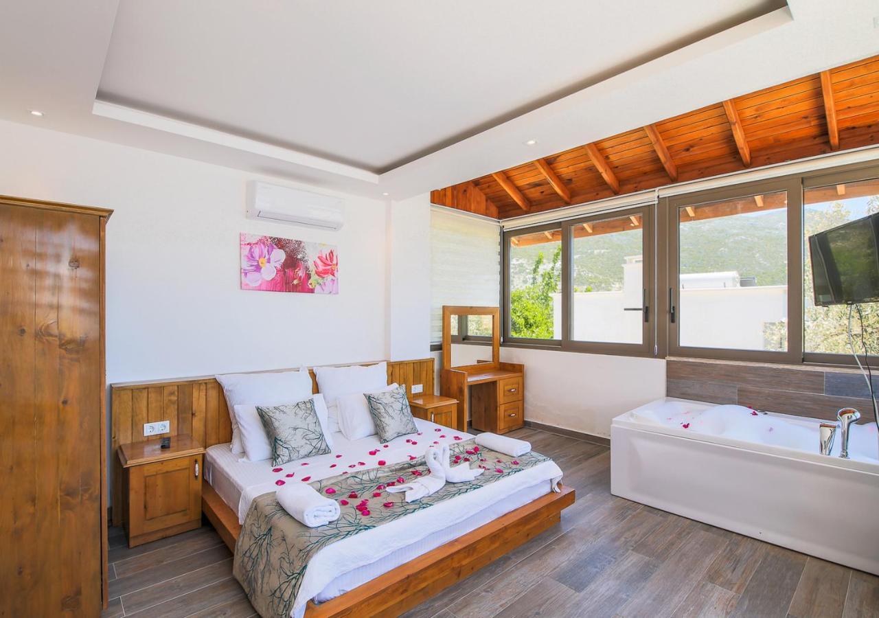 Villa Bella 2 Sleeps 4 Isolated Honeymoon Heated Pool Kaş Esterno foto