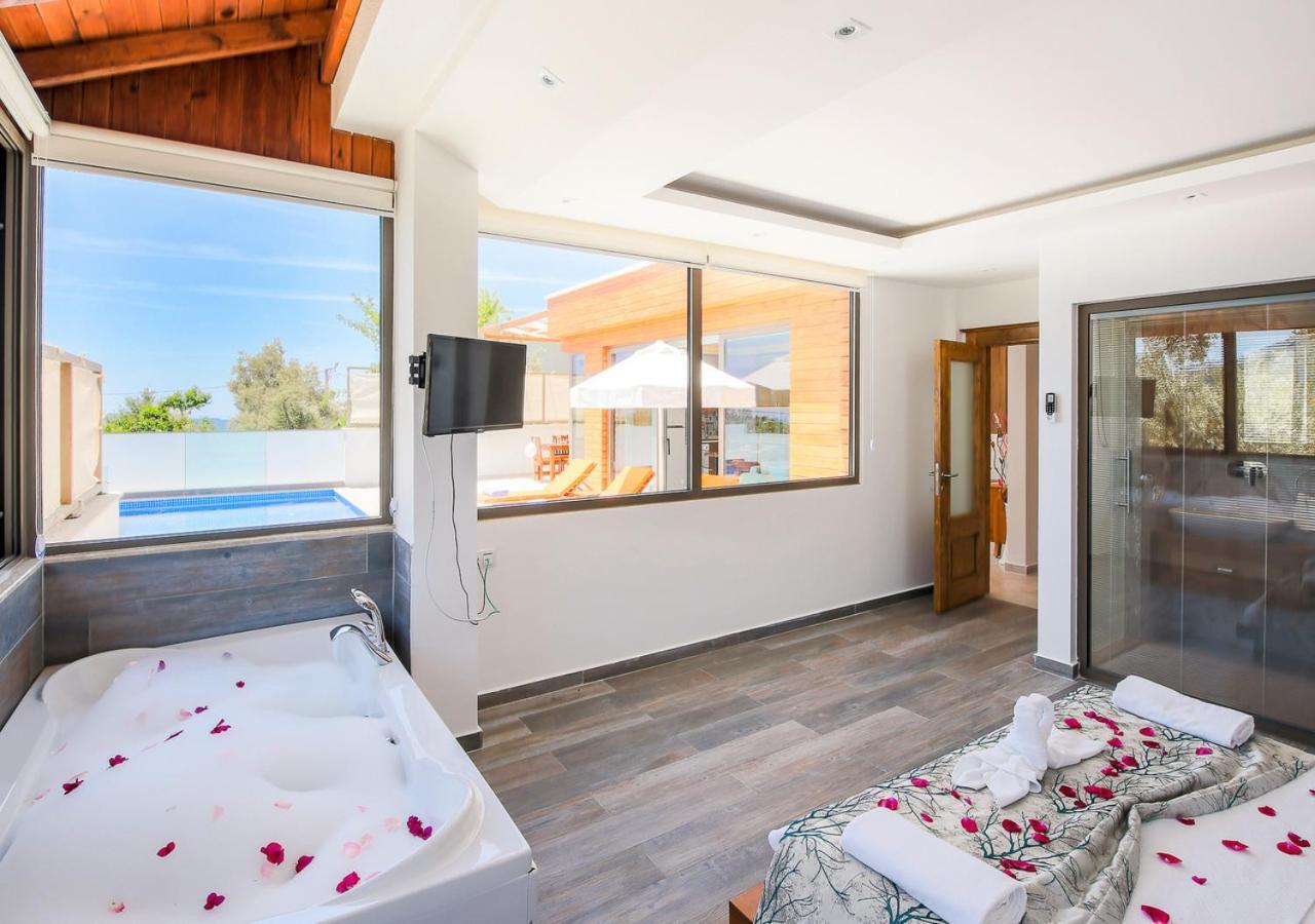 Villa Bella 2 Sleeps 4 Isolated Honeymoon Heated Pool Kaş Esterno foto